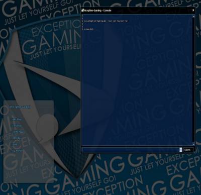 Gaming GUI