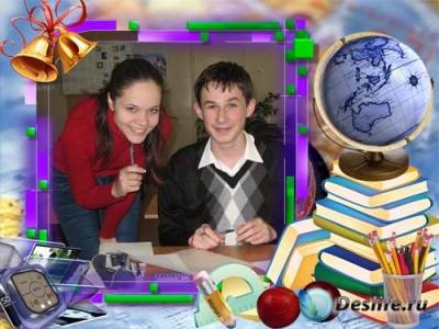 Рамка для фото - Школьная пора